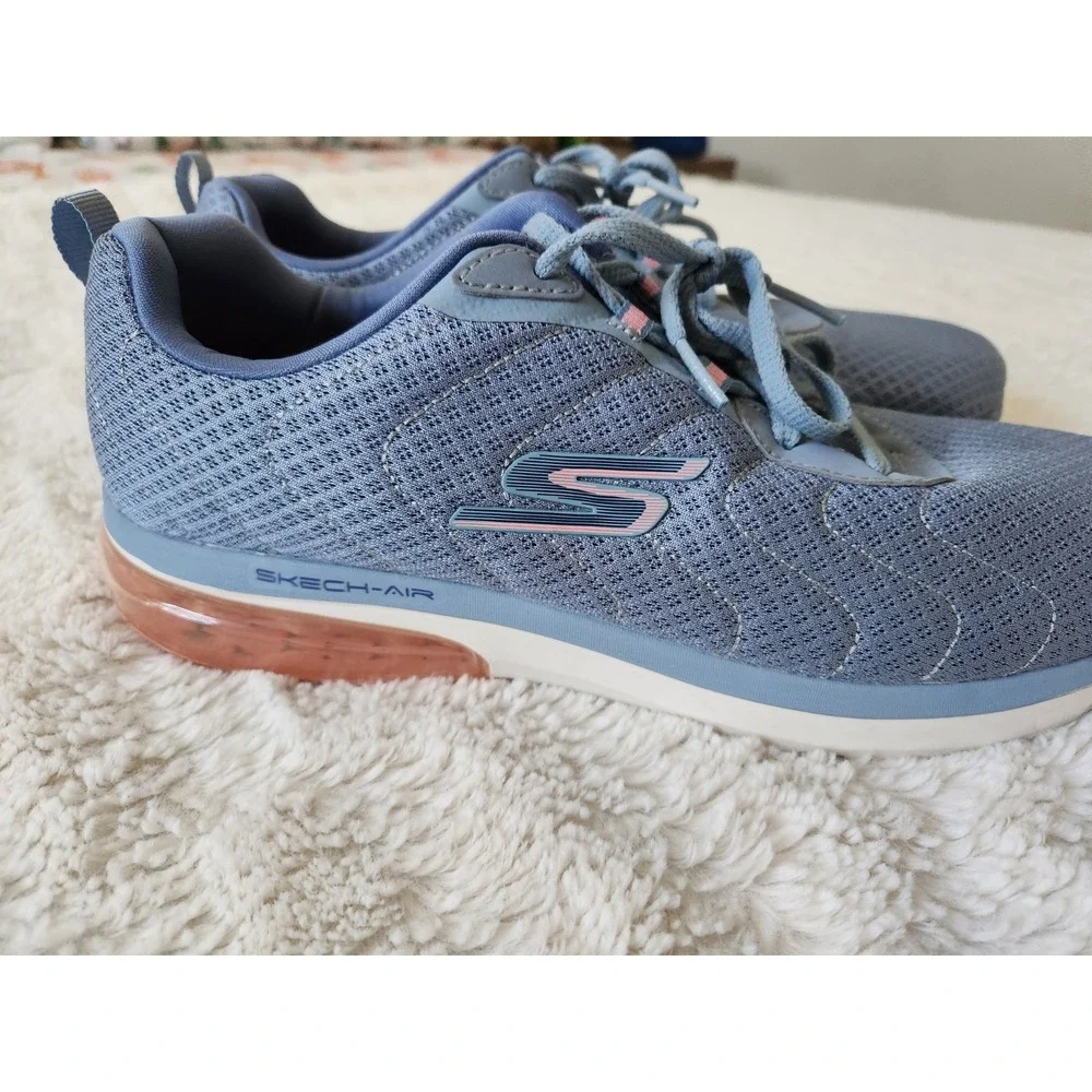 Skechers GOwalk Air 2.0 -‎ Dynamic Virtue Walking shoes Womens Size 11 Blue